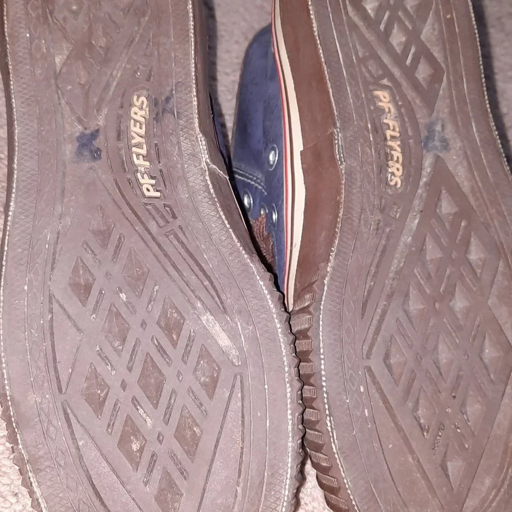 RARE brown and blue leather PF Flyers!! - Picture 5 of 7